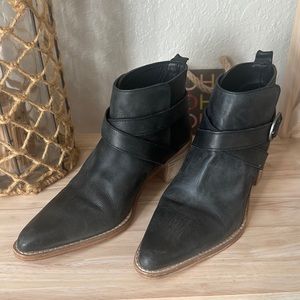 Free People Back Loop Ankle Boot